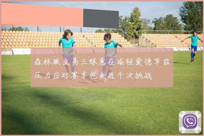 森林狼交易三球意在减轻爱德华兹压力应对赛季包夹近千次挑战