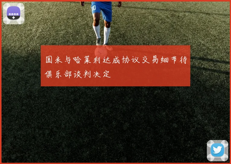 国米与哈莱利达成协议交易细节待俱乐部谈判决定